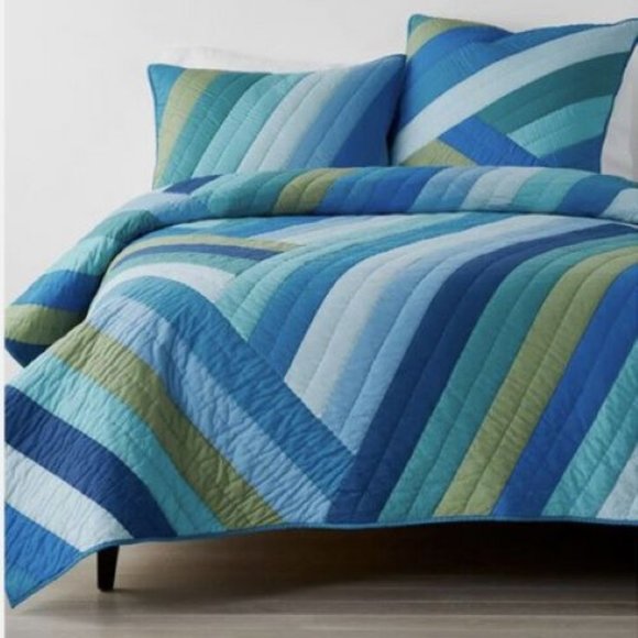 The Company Store Oceanport Handcrafted Euro Sham - Picture 2 of 6